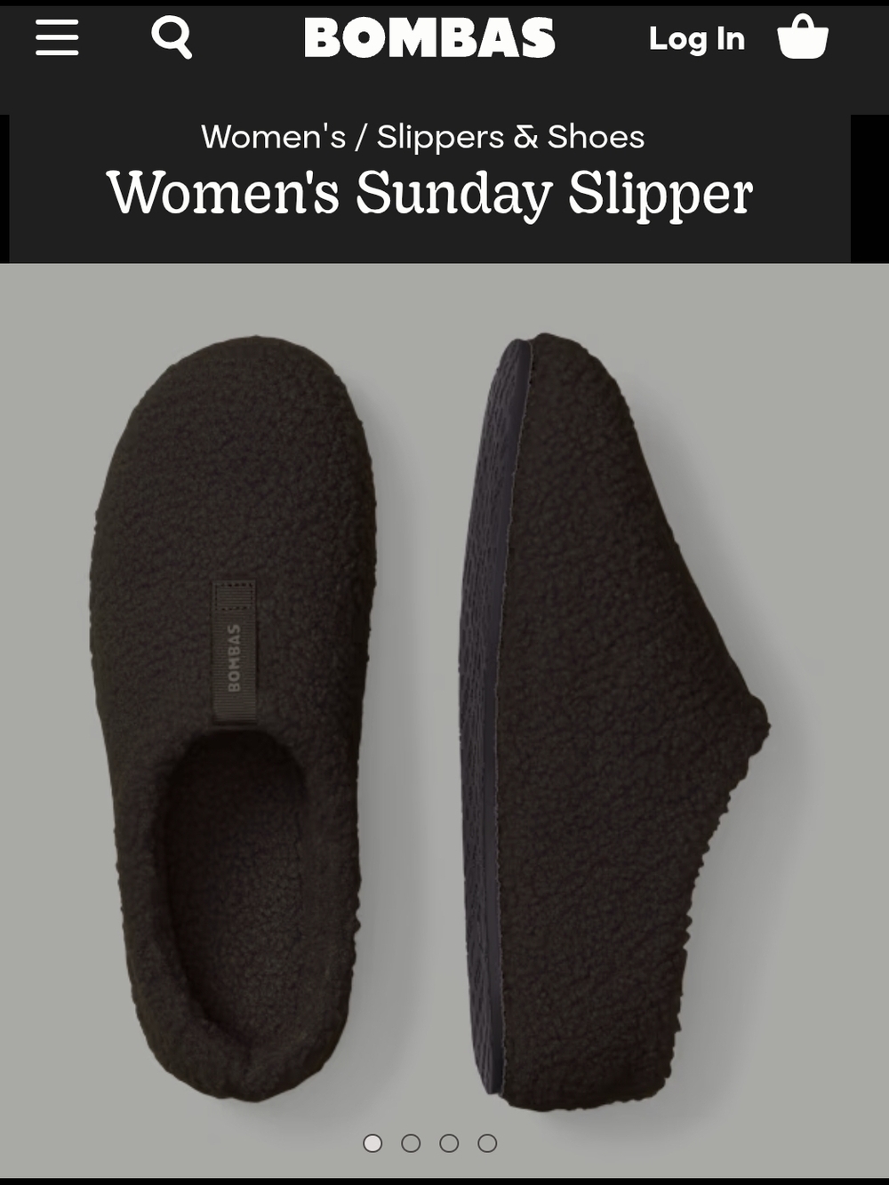 Bombas Women's Sunday Slipper — Dark Brown Sherpa